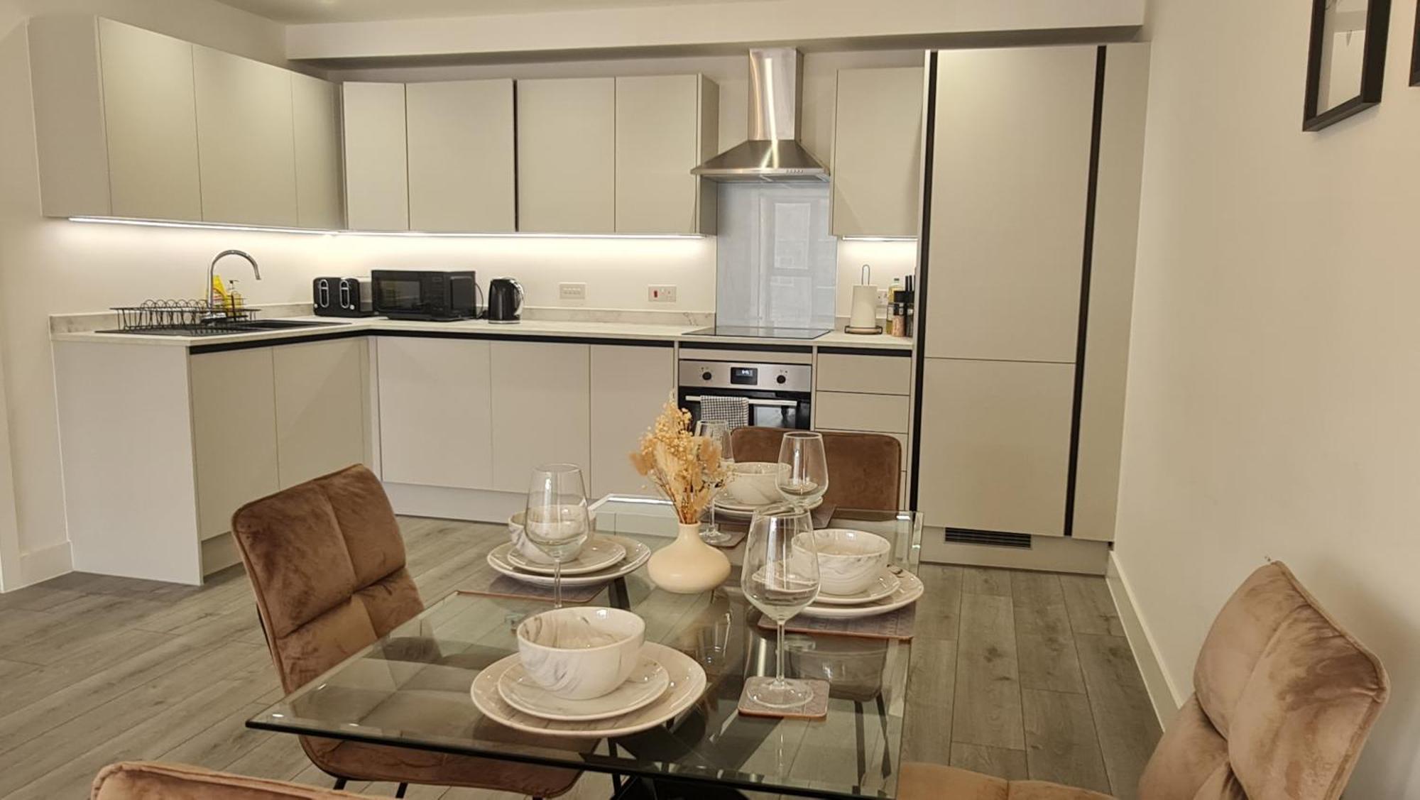 Modern City Apartment Hemel Hempstead Ngoại thất bức ảnh